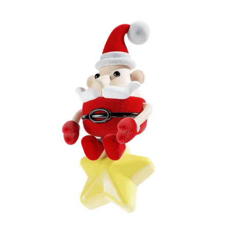 11,311 Cute Santa Claus With Star 3D Illustrations - Free in PNG, BLEND,  glTF - IconScout