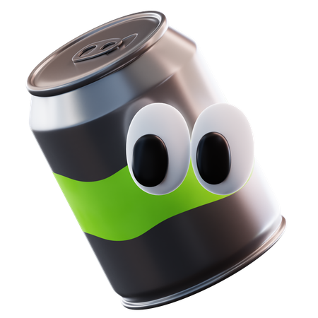 Cute Soda Can  3D Icon