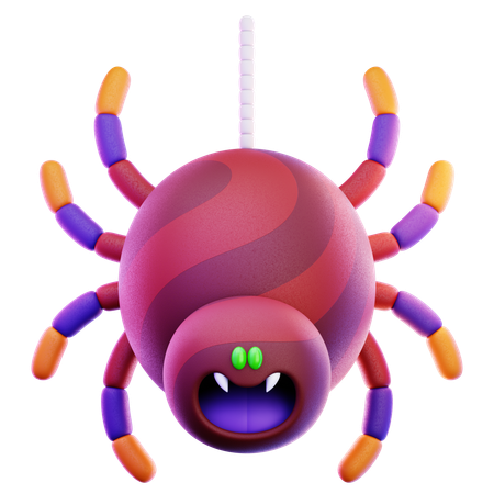 Red Spider  3D Icon