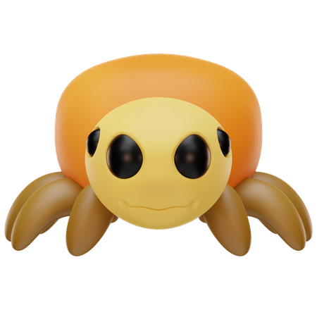 Cute Spider  3D Icon