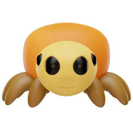 Cute Spider  3D Icon