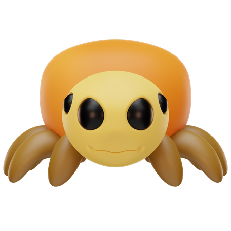 Cute Spider  3D Icon