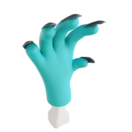 Cute Zombie Hands  3D Icon