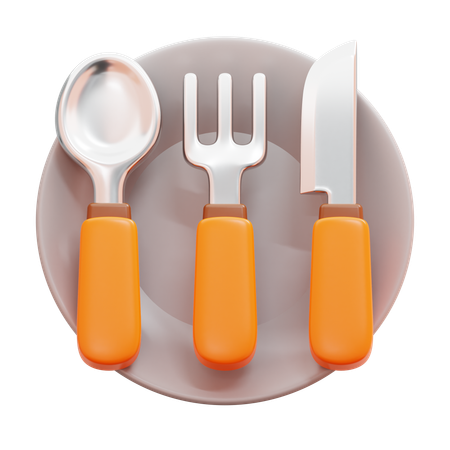 Cutlery  3D Icon