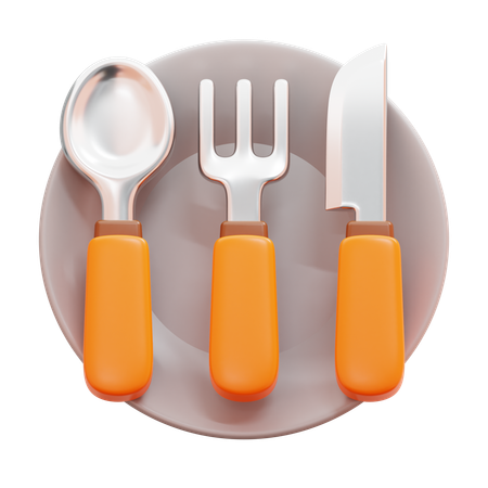 Cutlery  3D Icon