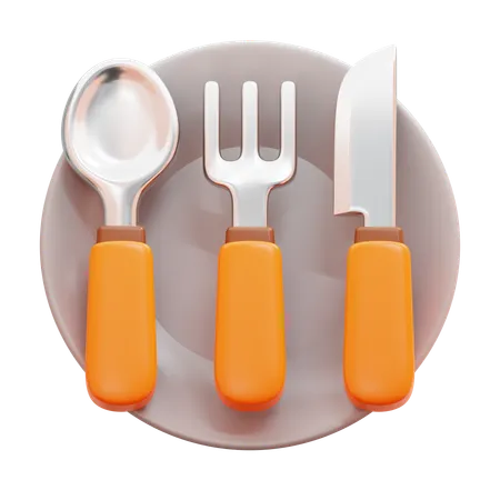 Cutlery  3D Icon