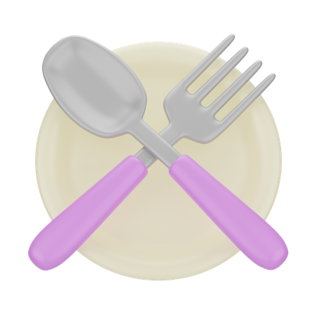 Cutlery  3D Icon