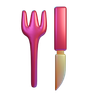 cutlery 3d