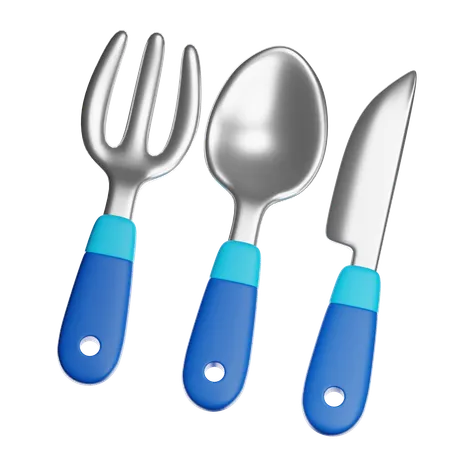 Cutlery Set  3D Icon