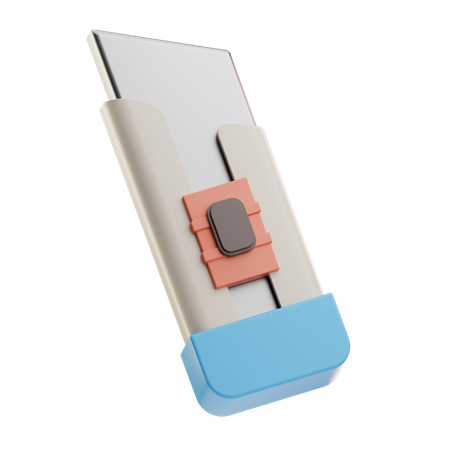 커터  3D Icon