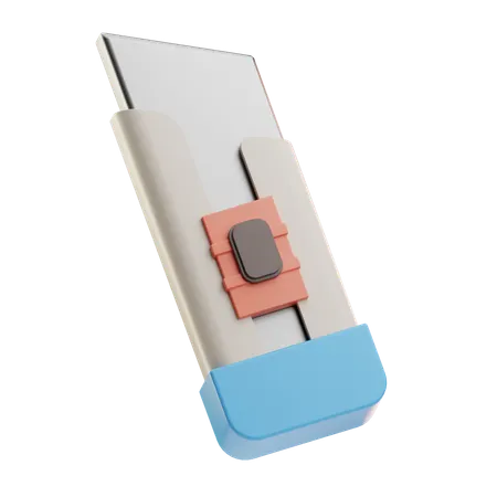 커터  3D Icon
