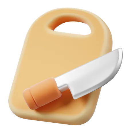 Cutting Board  3D Icon