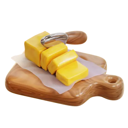 Cutting Board  3D Icon