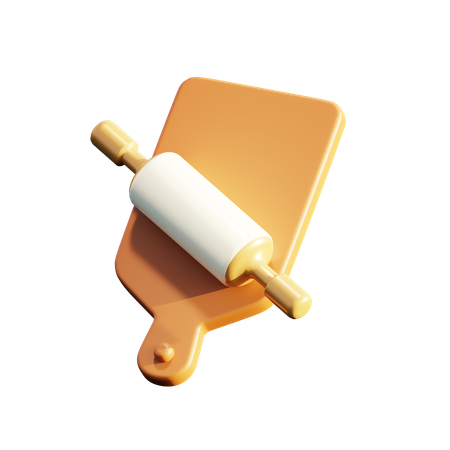 Cutting Board  3D Icon