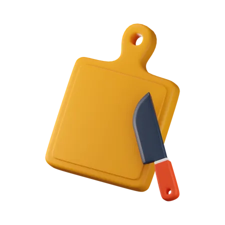 Cutting Board  3D Icon