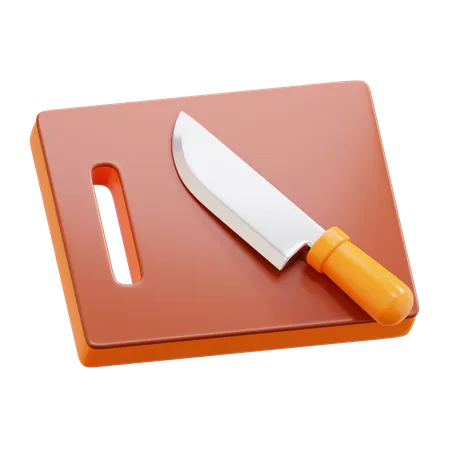 Cutting Board  3D Icon