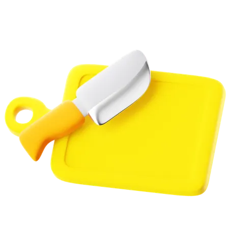 Cutting Board  3D Icon