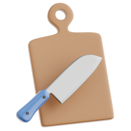 Cutting Board  3D Icon