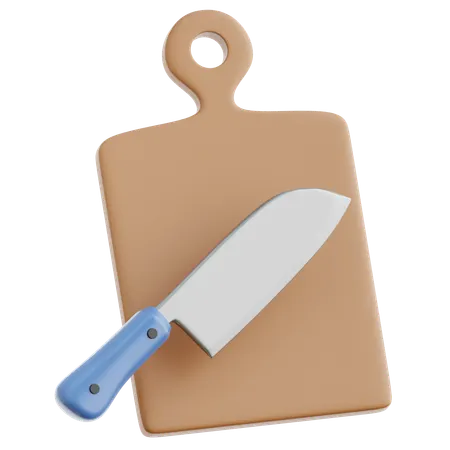 Cutting Board  3D Icon