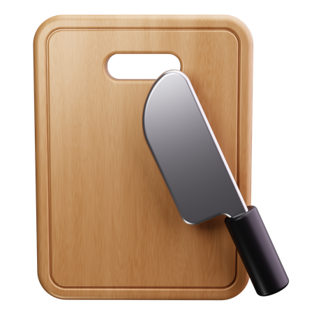 Cutting Board  3D Icon