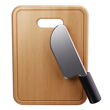 Cutting Board  3D Icon