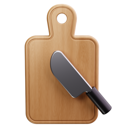 Cutting Board  3D Icon