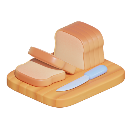 Cutting Board  3D Icon