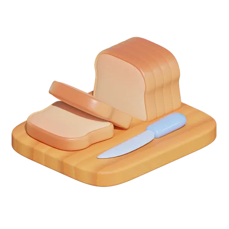 Cutting Board  3D Icon