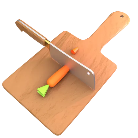 Cutting Board  3D Icon