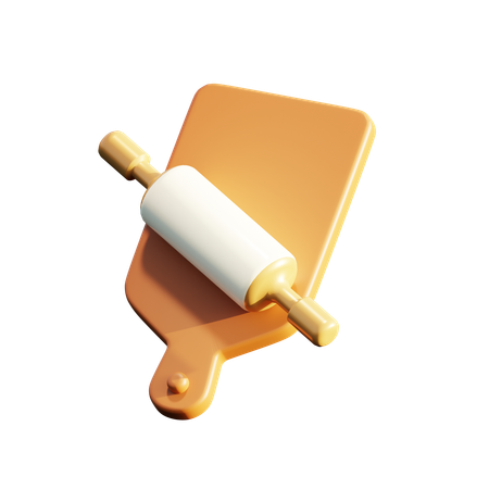 Cutting Board  3D Icon