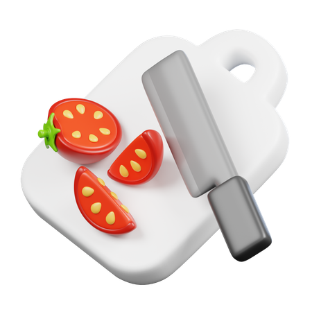 Cutting Board  3D Icon