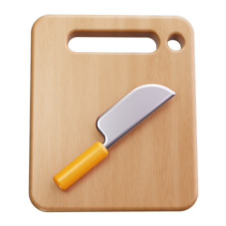 Cutting Board  3D Icon