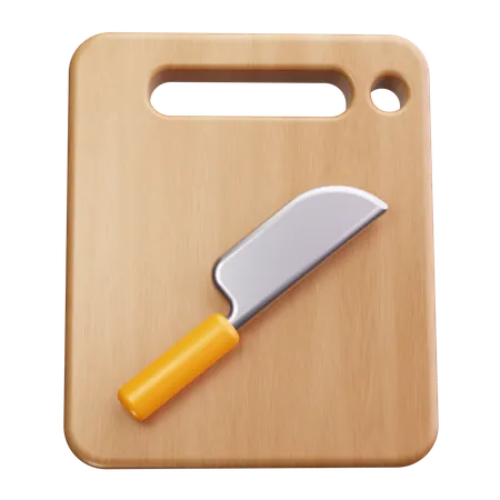 Cutting Board  3D Icon