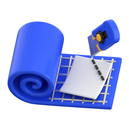 Cutting Mat  3D Icon