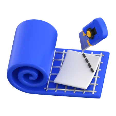Cutting Mat  3D Icon