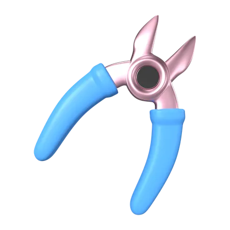 Cutting Pliers  3D Icon