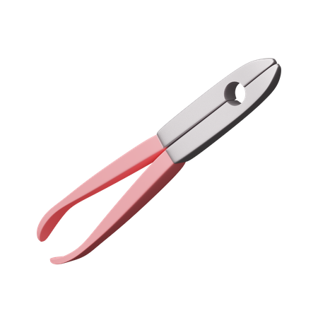 Cutting Pliers 3D Icon