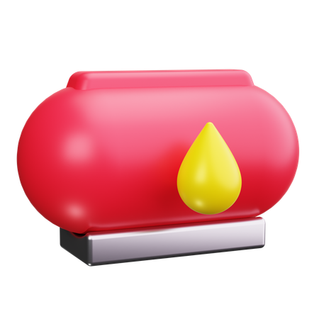 Cuve à mazout  3D Icon
