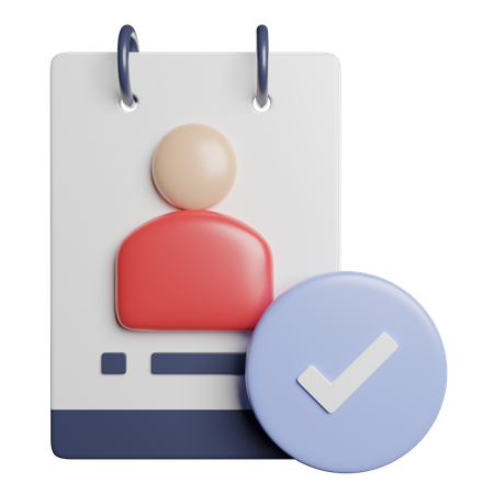 CV  3D Icon