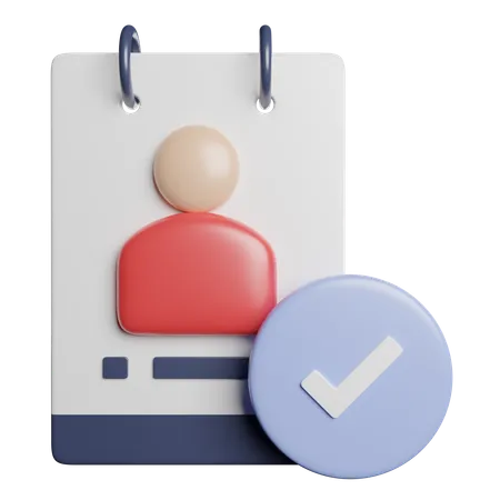 CV  3D Icon