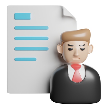 Cv  3D Icon