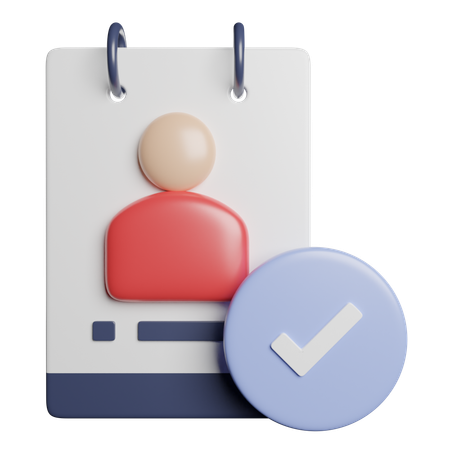 Cv  3D Icon