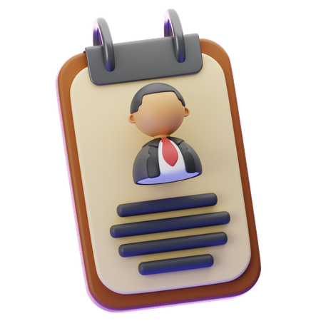 CV FORM  3D Icon