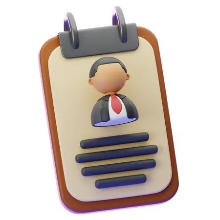 CV FORM  3D Icon