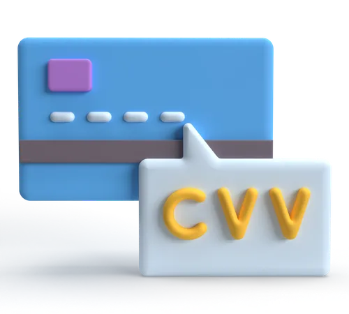 CVV  3D Icon