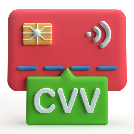 CVV  3D Icon