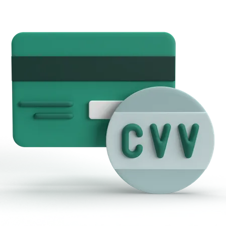 CVV  3D Icon