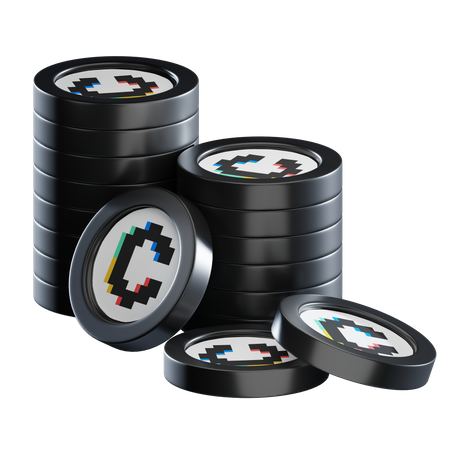 Cvx Coin Stacks  3D Icon