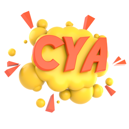 CYA  3D Illustration