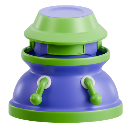 Cyber-anonyme  3D Icon